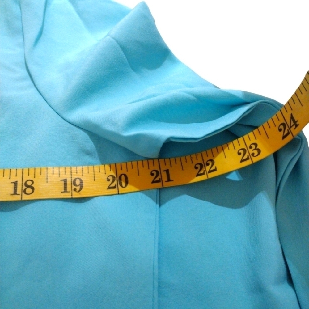 Lilac Bloom V Neck Tunic Blouse - Picture 5 of 6